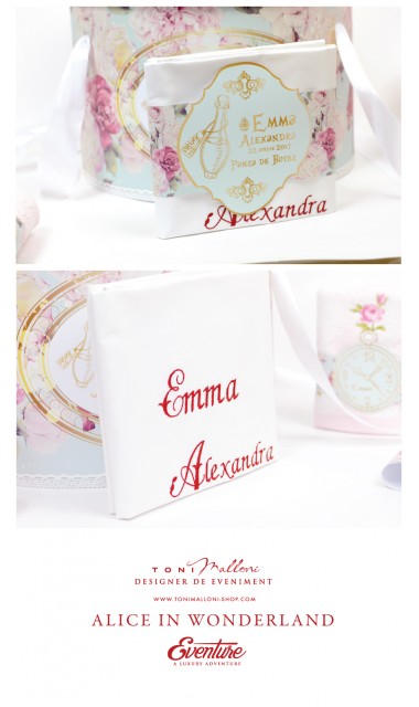 Trusou  botez fetite, Alice in Wonderland, Alice in tara minunilor 15
